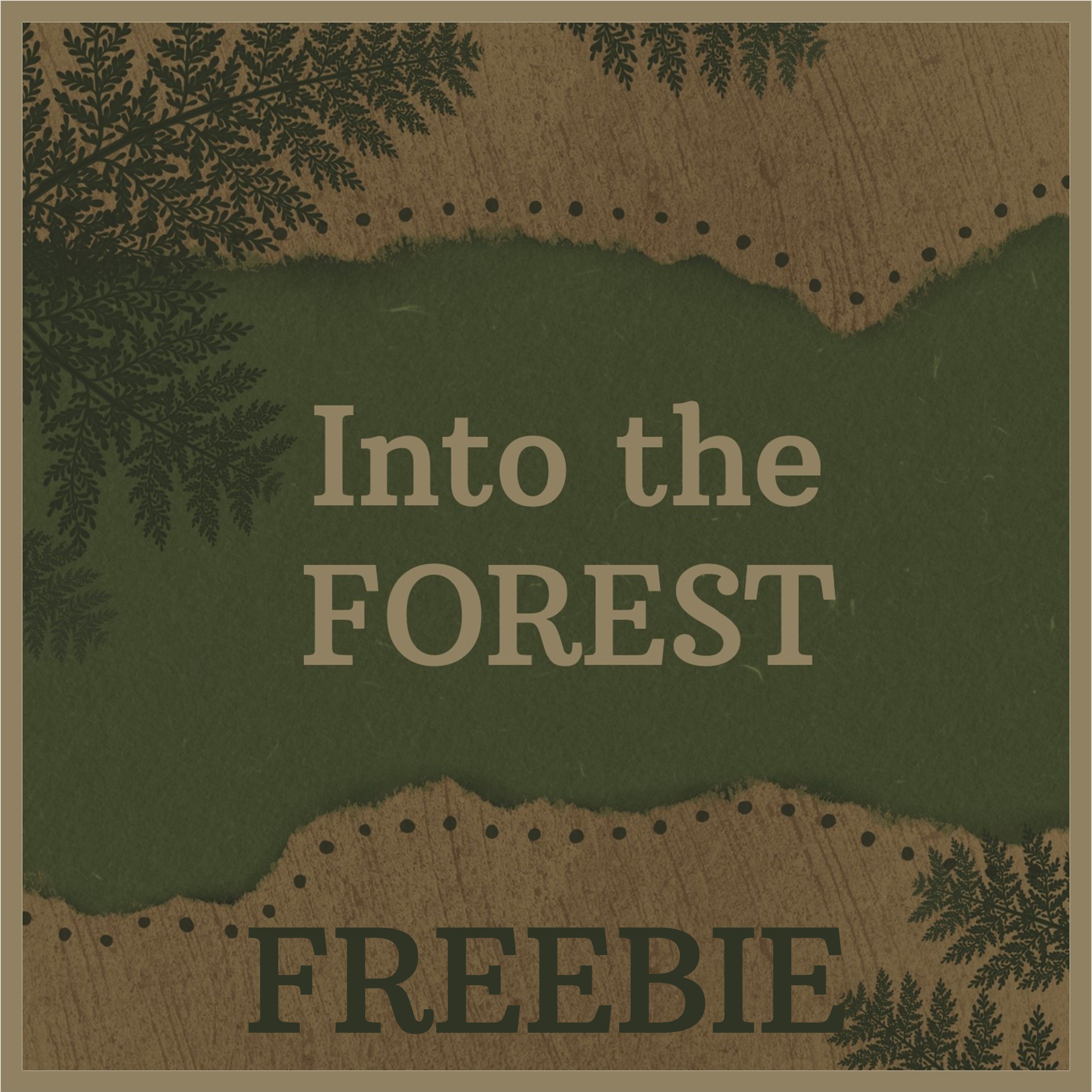 Forst Make Into the Forest FREEBIE - Make in Wonder